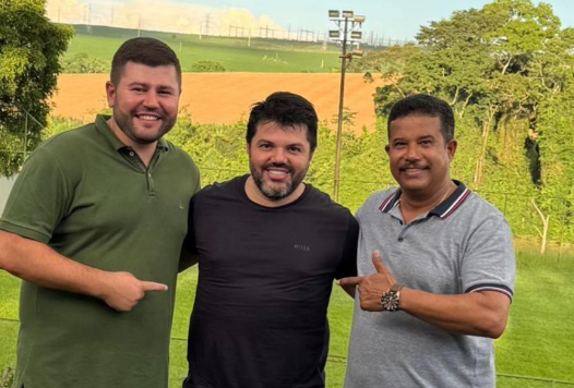 Amilton Filho, Márcio Correa, e Coronel Adailton | Foto: Reprodução