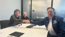 Presidente da Argentina Javier Milei e Elon Musk | Foto: divulgação/X