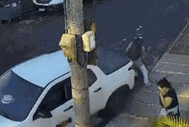Motorista salva enfermeira e atropela ladrão