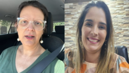 Ivone Teixiera, usuária do Imas; e Gardene Moreira, presidente do Instituto | Foto: divulgação