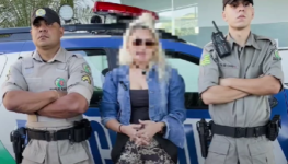 Mulher é resgatada de quarto de hotel | Foto: print/vídeo/PM-GO