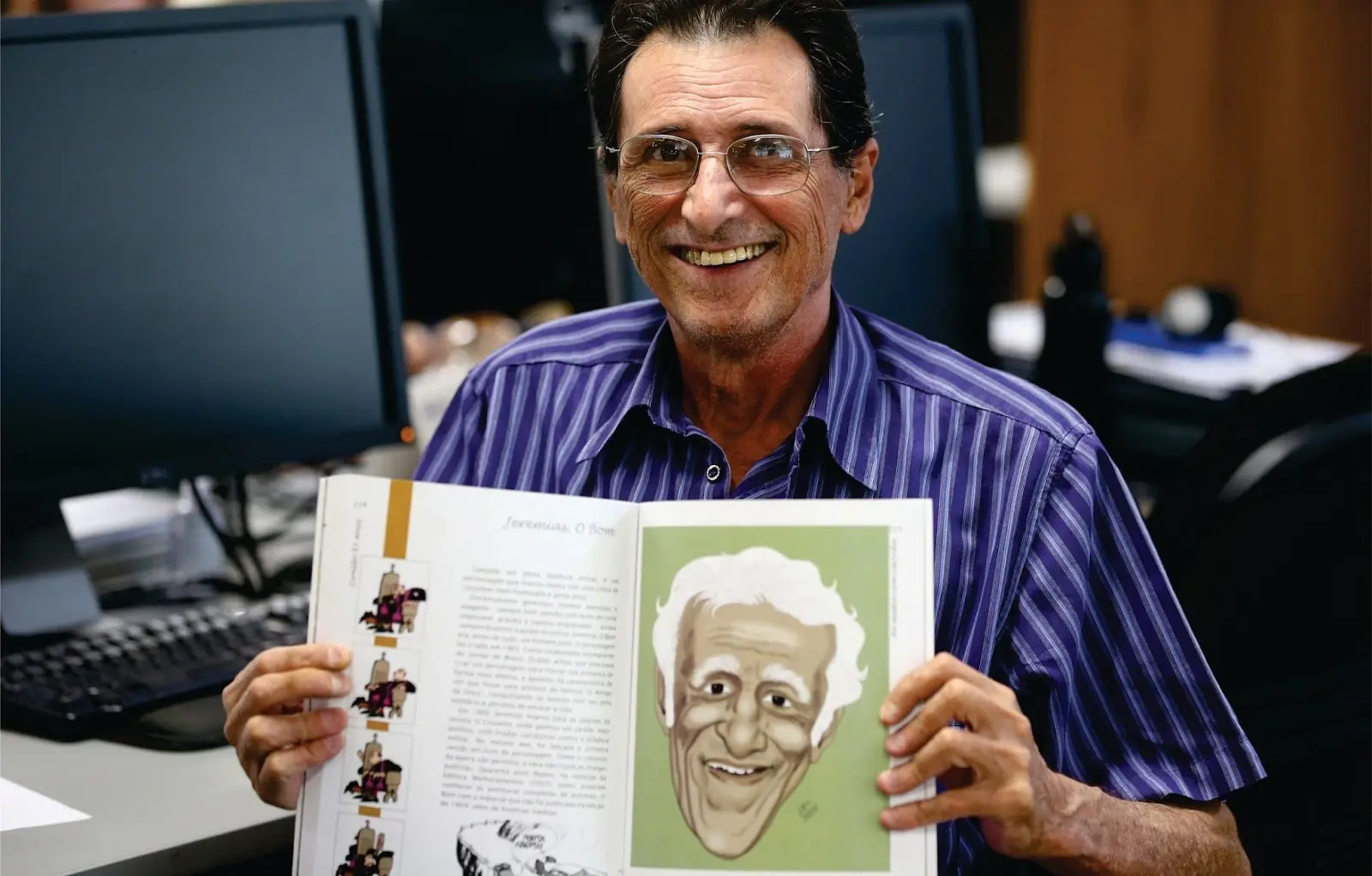 Jorge Braga com ilustração de Ziraldo 1