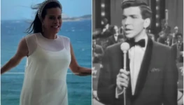 Narcisa Tamborindeguy e Frank Sinatra Jr