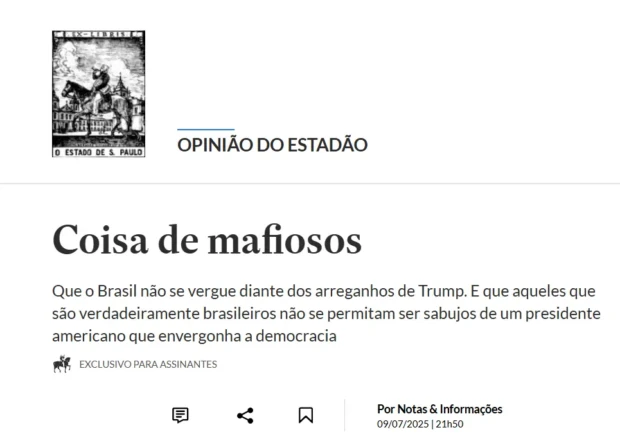 Editorial do Estadão 1