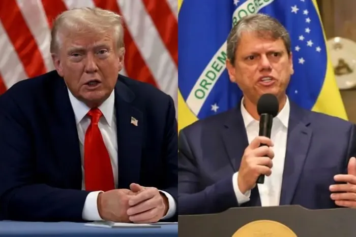 Donald Trump e Tarcísio de Freitas 1