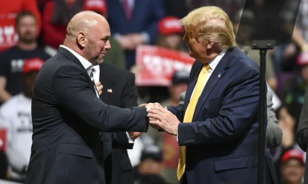 Dana White e Donald Trump 1