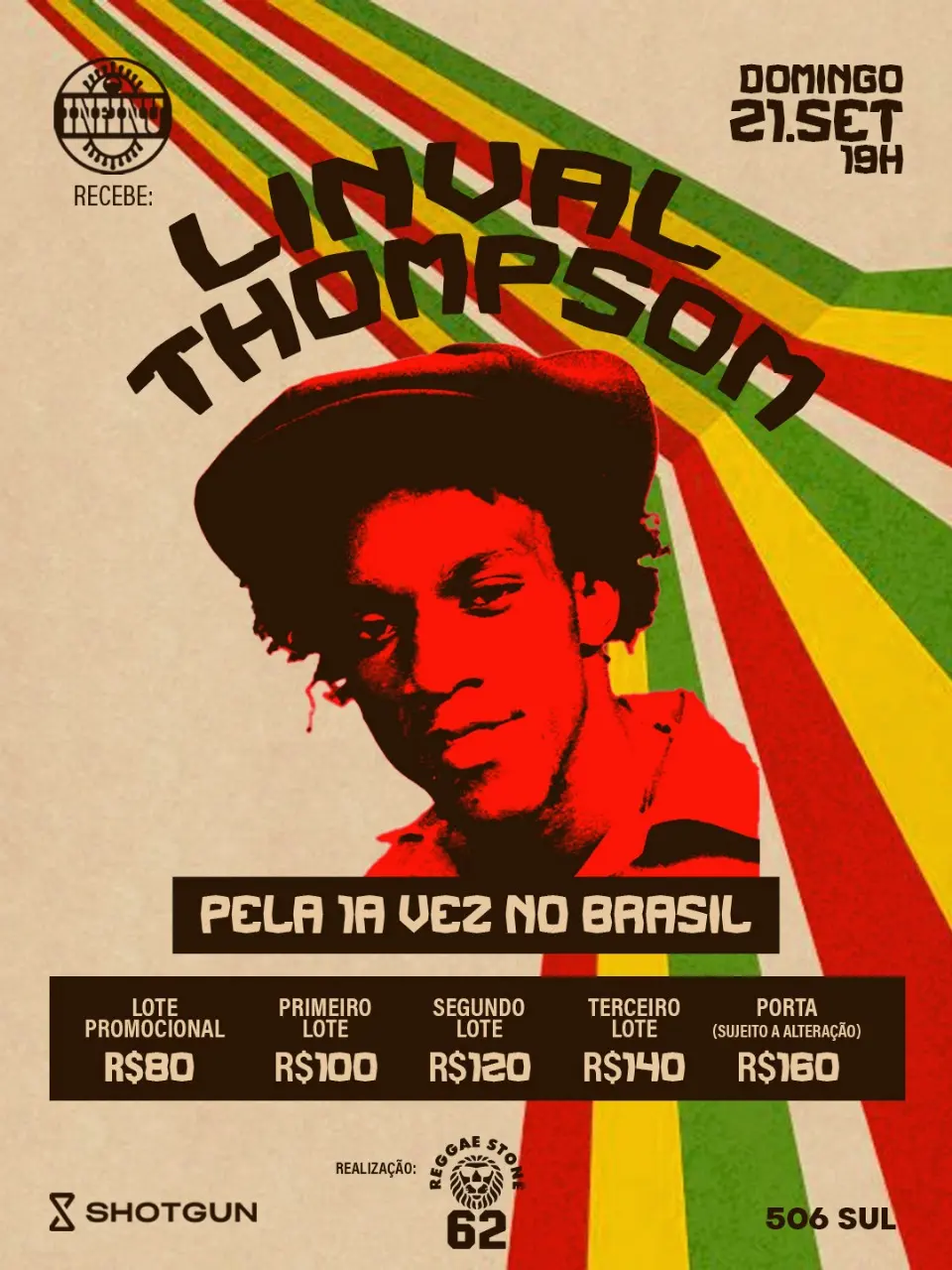 Linval Trompson cartaz 1