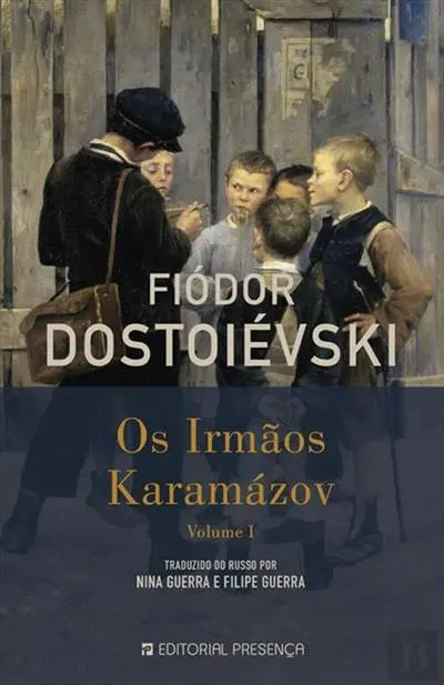 Dostoiévski capa de Os irmãos Karamázov tradução portuguesa
