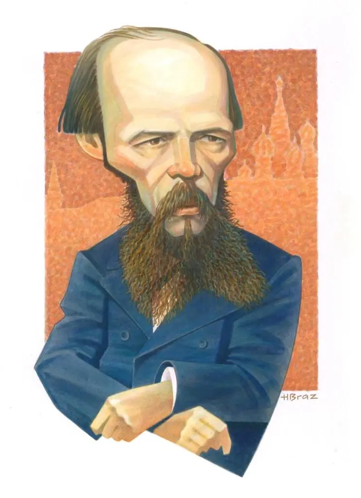 Dostoiéski caricatura 2222