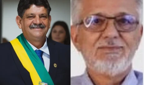 Jadir Dias e Geraldo Vasconcelos. | Foto: Reprodução