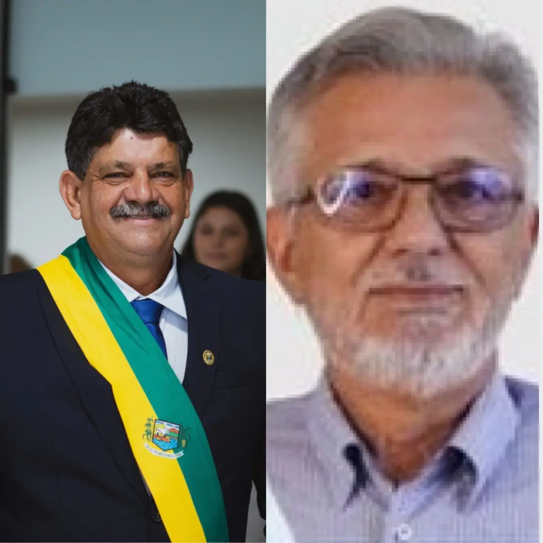 Jadir Dias e Geraldo Vasconcelos. | Foto: Reprodução