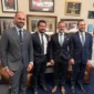 Eduardo Bolsonaro e Paulo Figueiredo Cory Mills e Filipe Barros