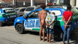 Travesti e comparsas | Foto: Reprodução / Polícia Militar