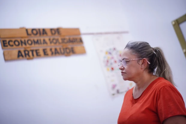 Patrícia Martins é terapeuta ocupacional e gerente do Gerarte | Foto: Rodrigo Santos