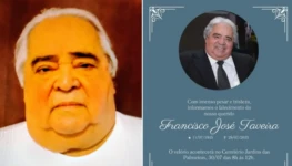 Francisco José Taveira morreu aos 80 anos | Foto: Reprodução / Redes Sociais