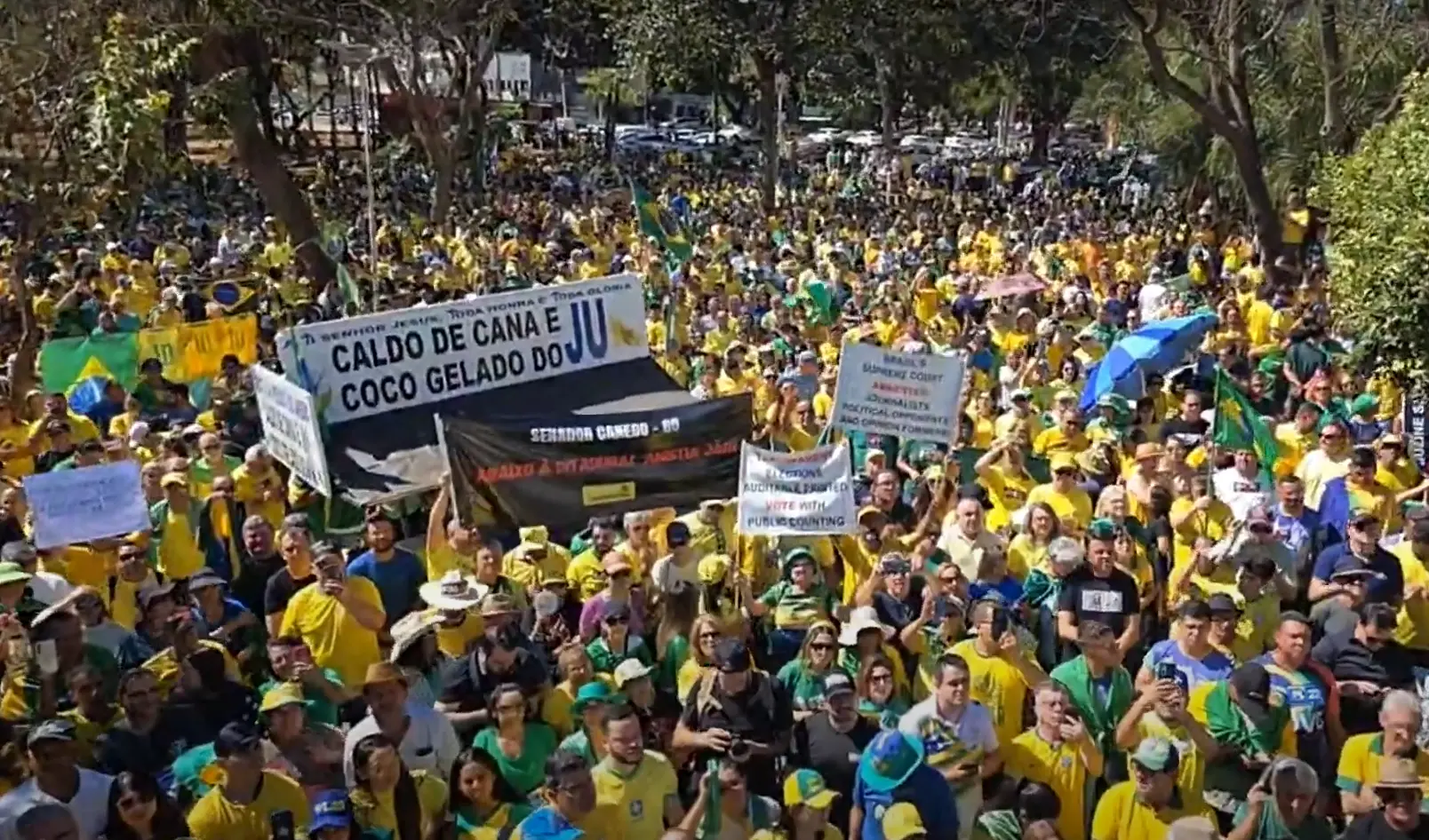 Manifestação praça tamandaré