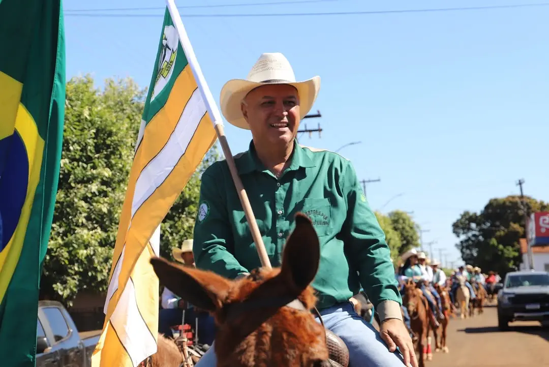 A tradicional Cavalgada de Acreúna foi um verdadeiro sucesso! Um momento de celebração, cultura (1)