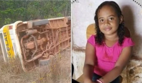 Celina Victoria Frões Muniz Goes morreu aos 9 anos em um acidente | Foto: Reprodução / Redes Sociais
