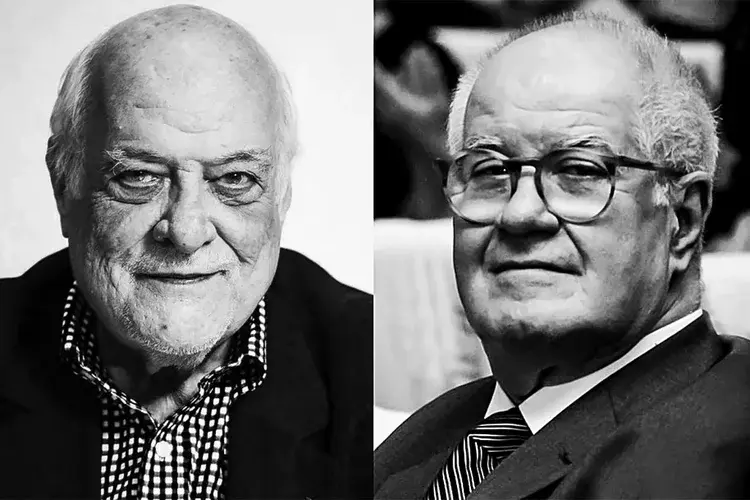 J R Guzzo e Elio Gaspari fotos reproduções