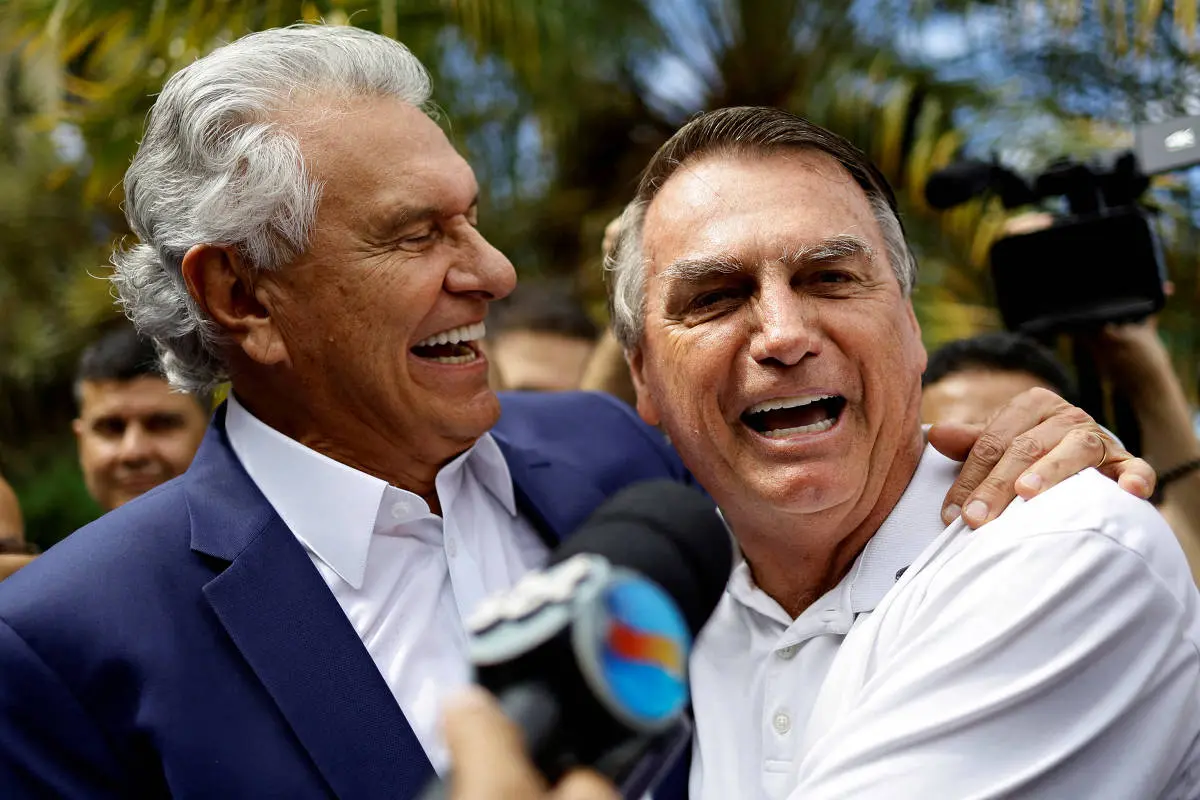 Ronaldo Caiado e jair Bolsonaro foto de Ueslei Marcelino e Reuters 1