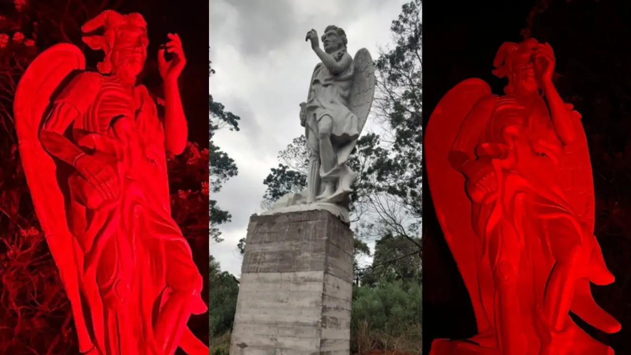 Estátua Lúcifer