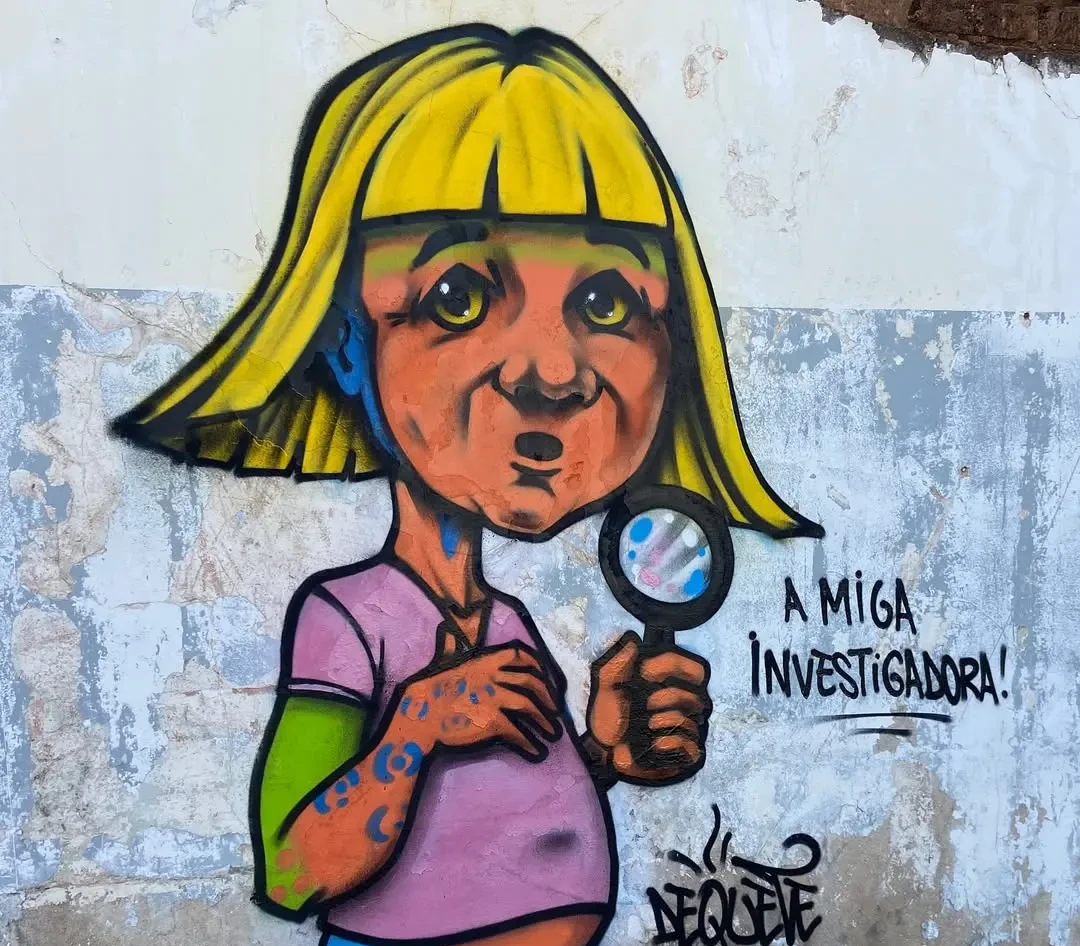 Qual legenda cê usaria pra esse rolê✌🏽😂#verdelaranjaeazul #dequete #graffiti #hipocrisia