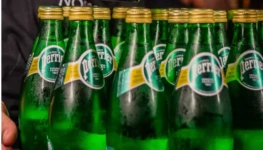 Água mineral Perrier | Foto: Reprodução / Redes Sociais