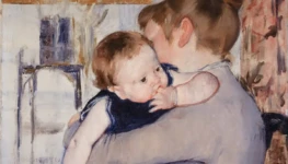 Pintura de Mary Casatt detalhe 866