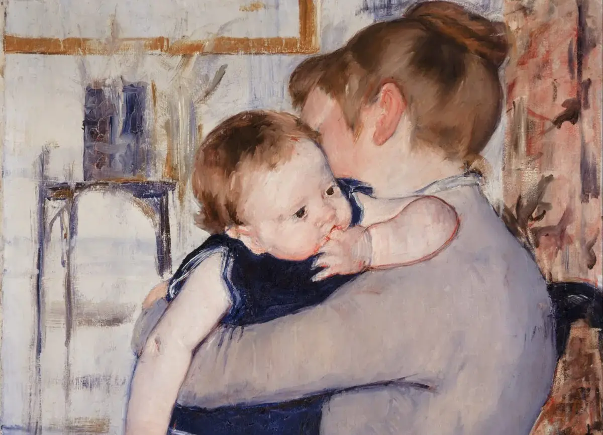 Pintura de Mary Casatt detalhe 866