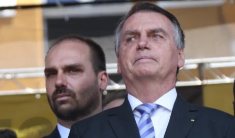 Eduardo e Jair Bolsonaro