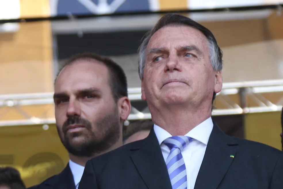 Eduardo e Jair Bolsonaro