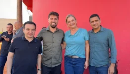 Pábio Mossoró e Marcus Vinicius e Zeli Fritsche e Waguinho Paixão Foto Divulgação