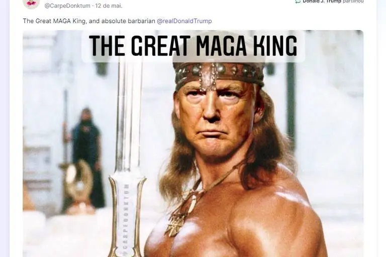 Trump o reio bárbaro 1