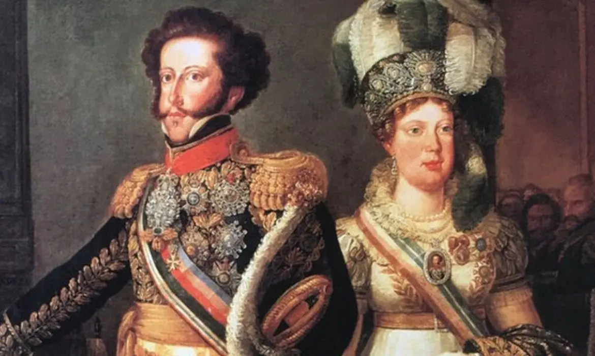 Pedro I e Leopoldina