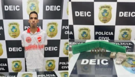 Jorge Luis Oliveira Pinto, conhecido como “Cara de Cavalo” | Foto: Divulgação / Polícia Civil