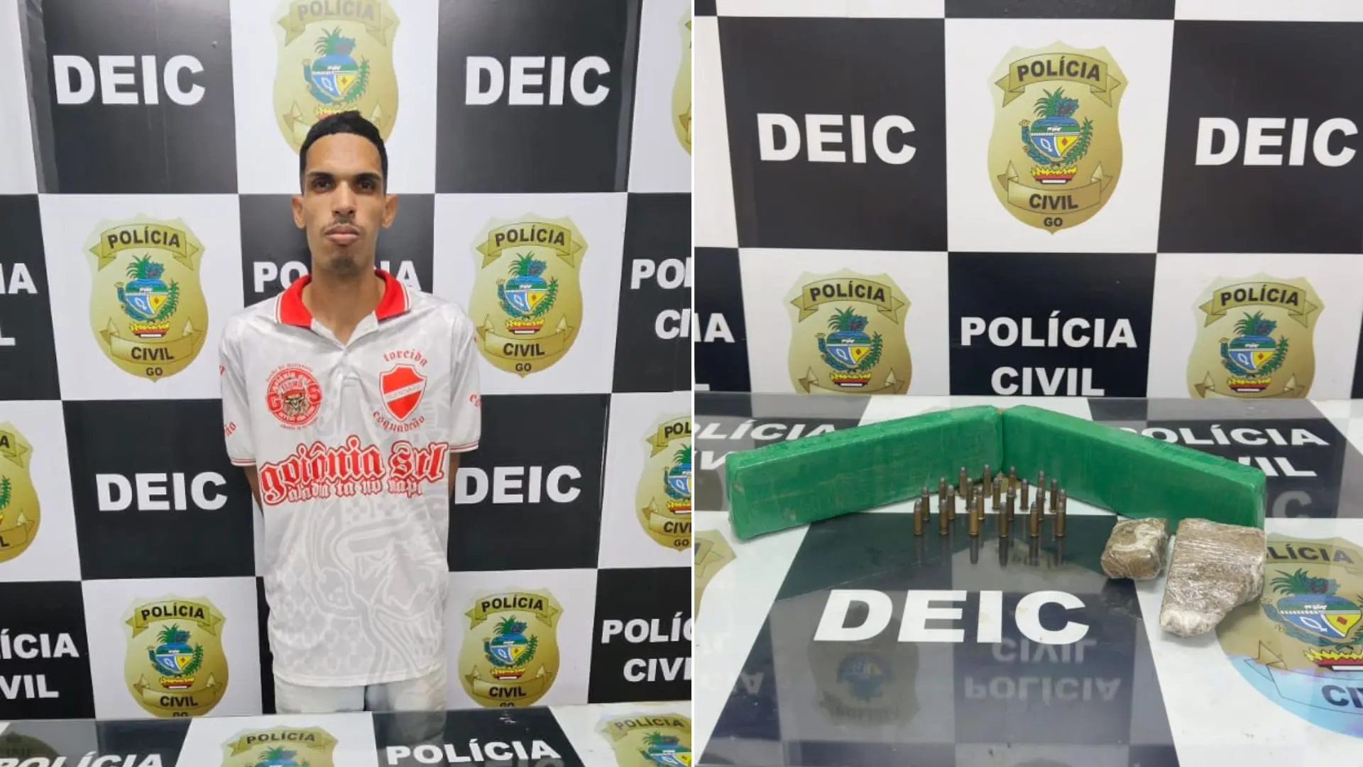 Jorge Luis Oliveira Pinto, conhecido como “Cara de Cavalo” | Foto: Divulgação / Polícia Civil