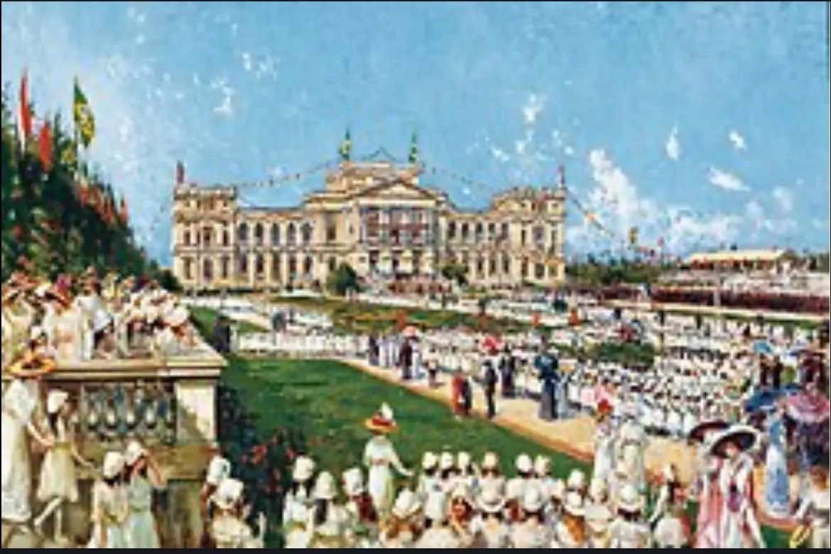Inauguração do museu em 1922