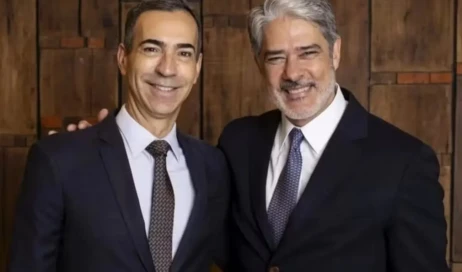 César Tralli e William Bonner 1300 por 867