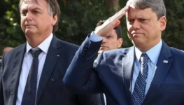 Bolsonaro e Tarcisio foto Reprodução