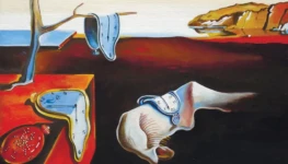 Salvador Dalí quadro a persistência da memória 1300 por 867