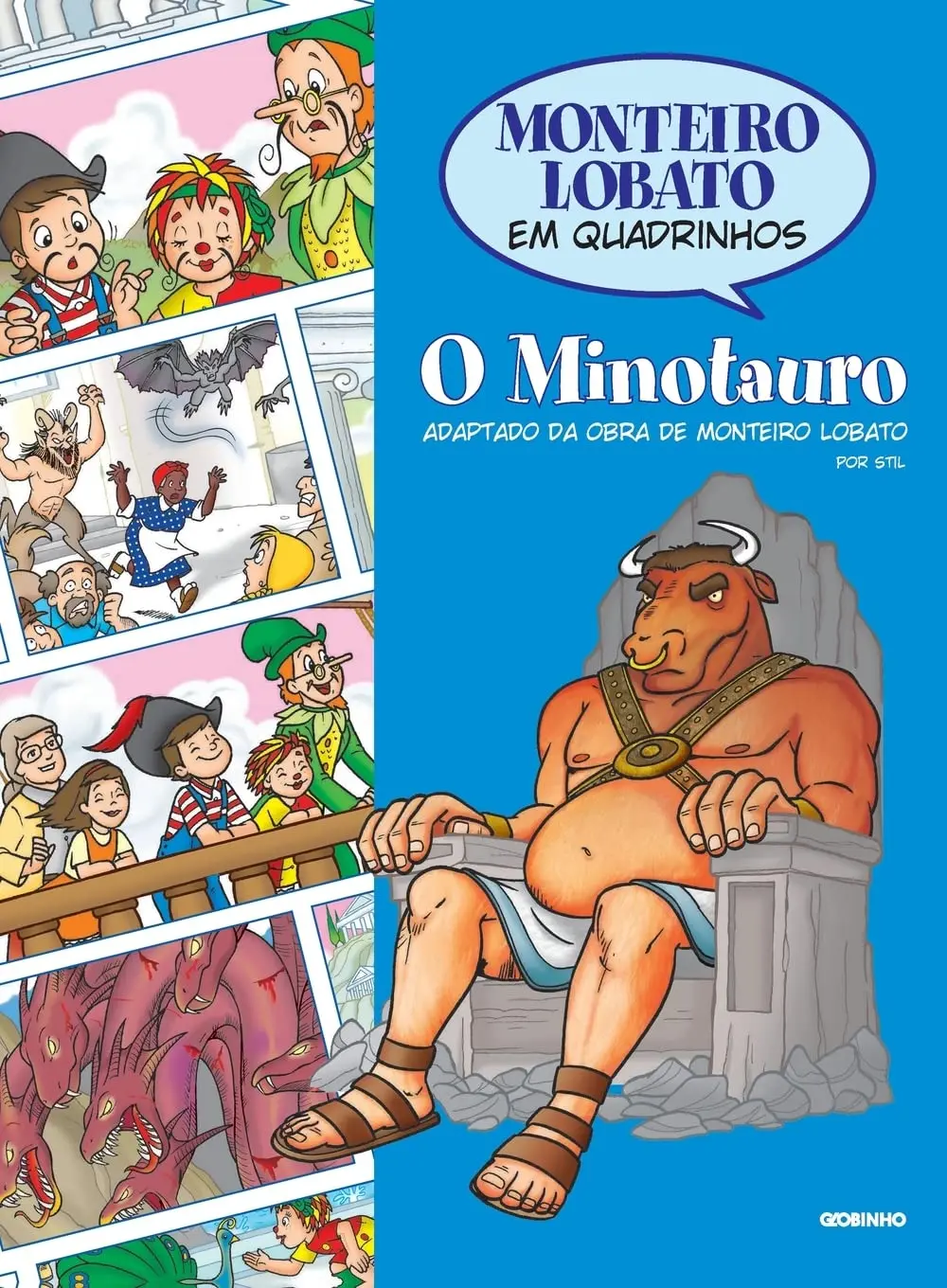 Monteiro Lobato O Minotauro em quadrinhos 1