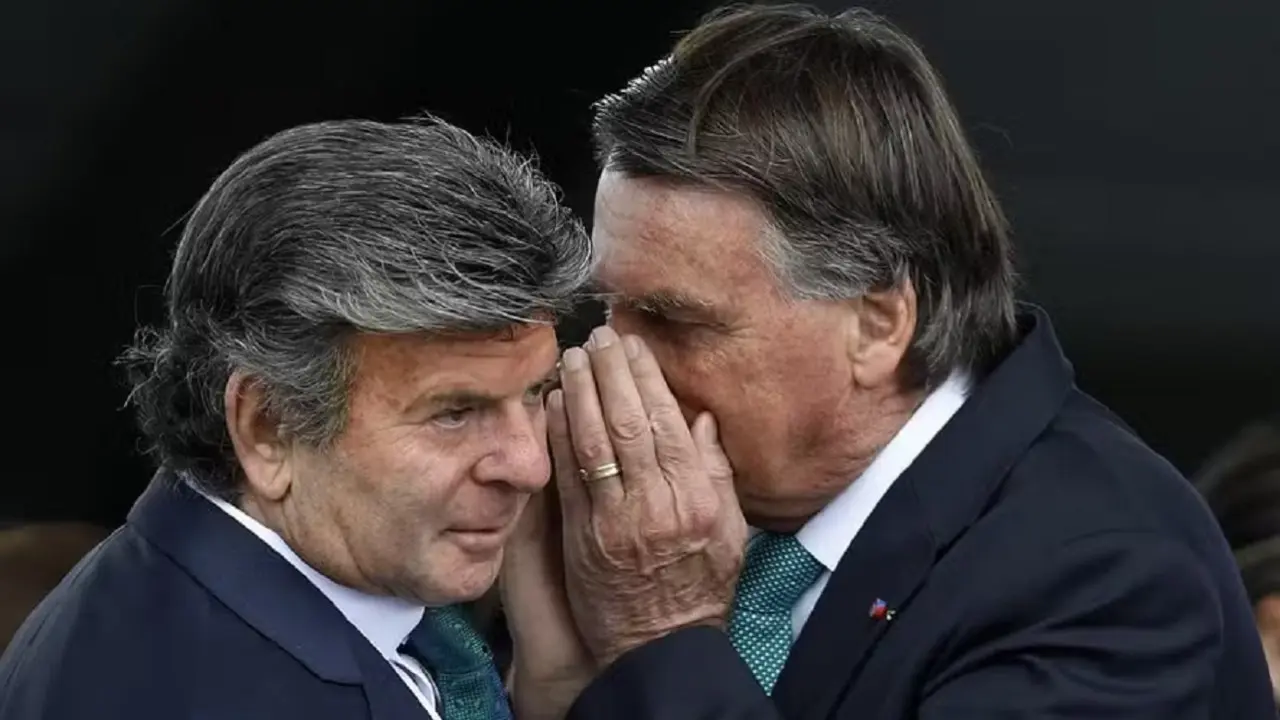 Luiz Fux e Jair Bolsonaro 1