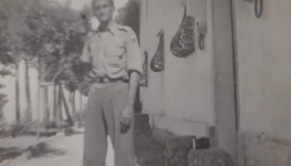 Celso Furtado como sargento do Exército brasileiro 67