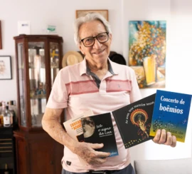 Luiz de Aquino escritor 2025 foto de Guilherme alves