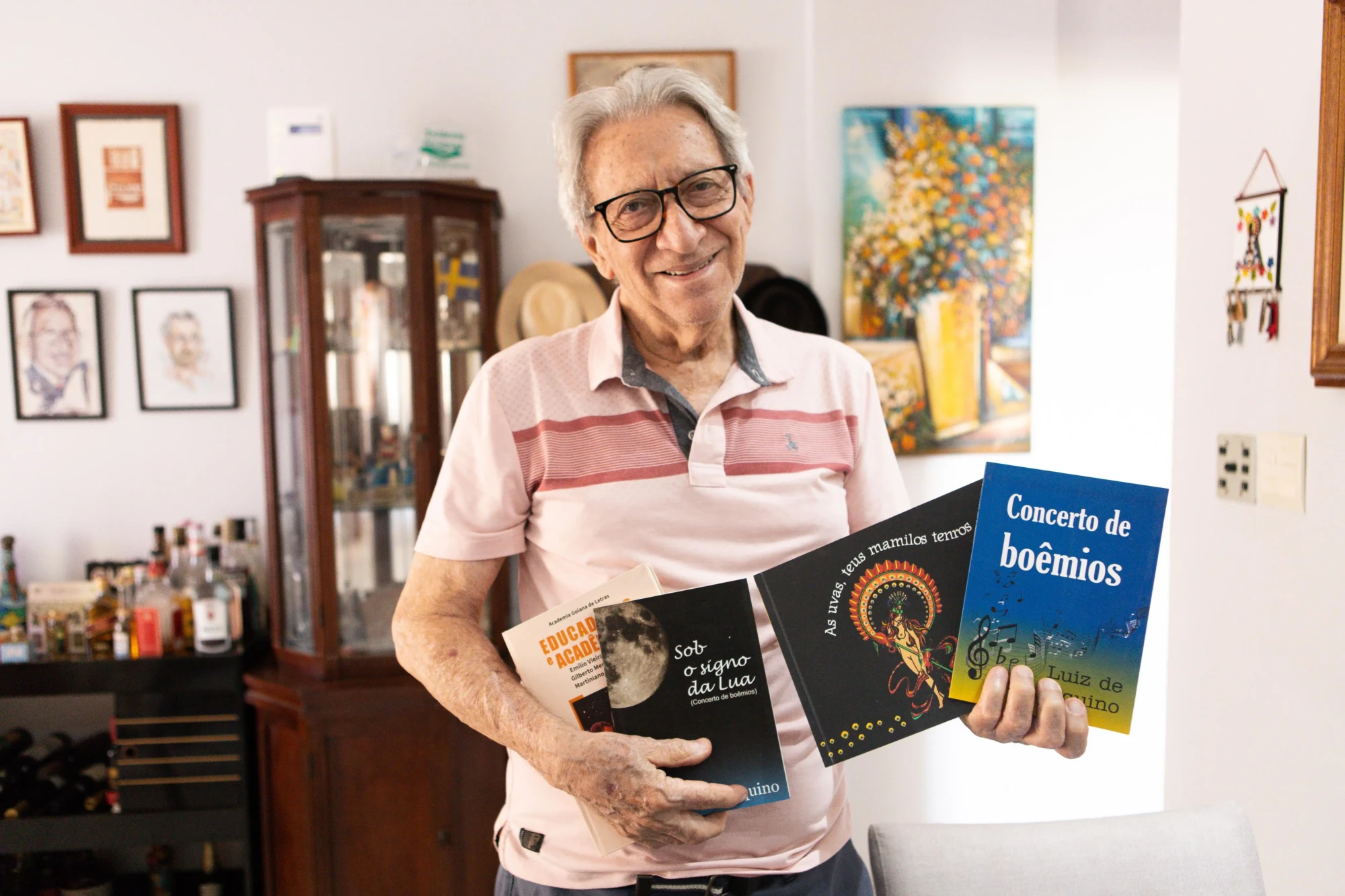Luiz de Aquino escritor 2025 foto de Guilherme alves