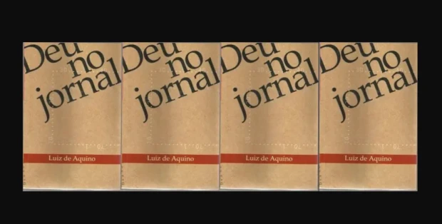 Luiz de Aquino capa de Deu no Jornal 1 Foto Reprodução