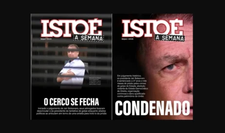 Revista Istoé duas capas 1
