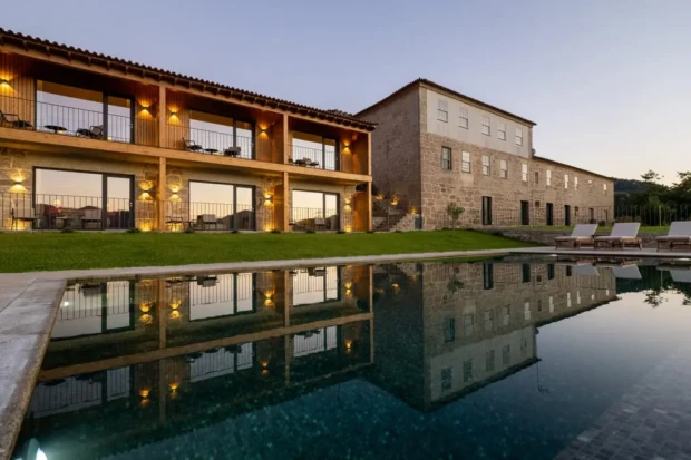 Vista geral da Quinta de Cypriano desde a piscina Divulgação da empresa.