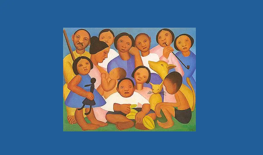 Tarsila do Amaral quadro A Família de 1925