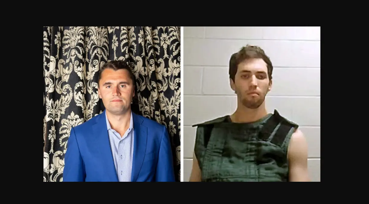 Charlie Kirk e Tyler Robinson Fotos Reproduções